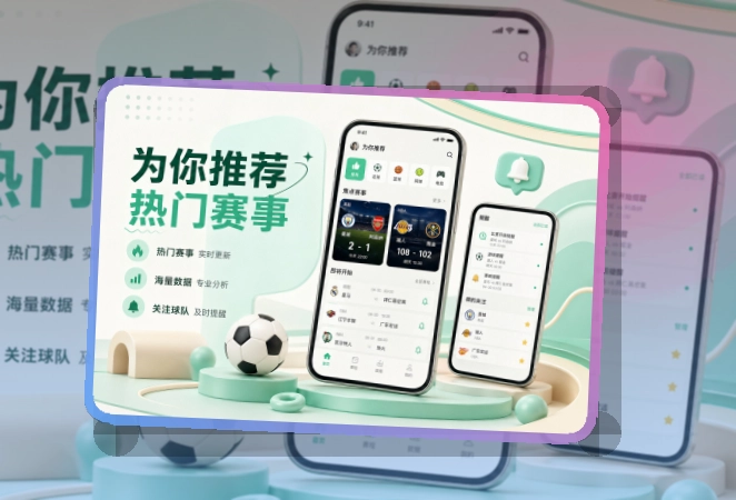 澳客 App使用亮点，比赛日更方便 页面展示